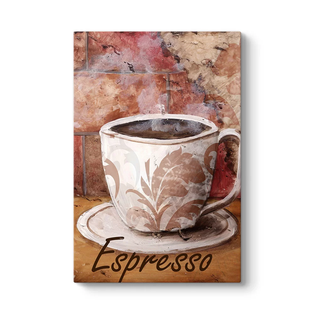 Espresso Vintage Tablo - Model 2